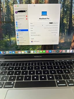 Apple MacBook Pro laptop 13 tum grå
