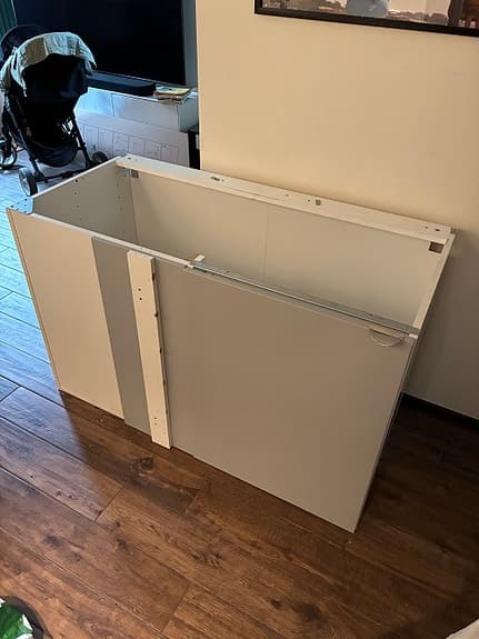 Hörnskåp ikea metod med utdragbara hyllor