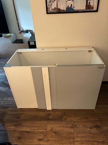 Hörnskåp ikea metod med utdragbara hyllor