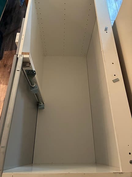 Hörnskåp ikea metod med utdragbara hyllor