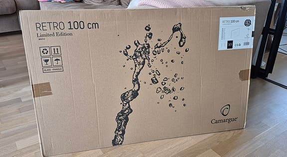 Camargue Retro Spegel 100x60 cm