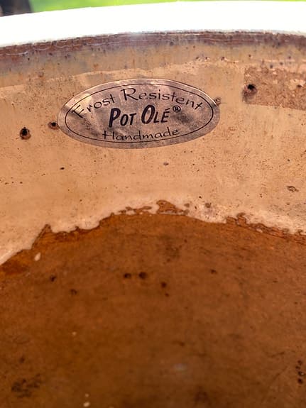 Pot Ole frosttåliga ytterkrukor i keramik, 2 st