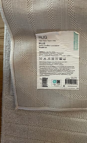 Säljer Gångmatta Billie 80x400 cm (Rusta), färg off-white.