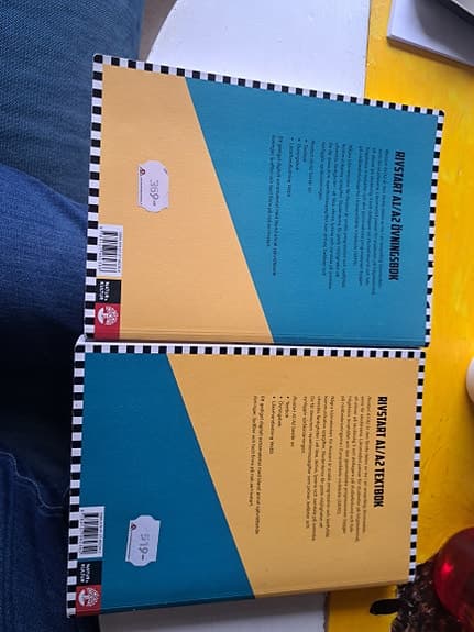 Selling Rivstart, grammar and exercise books to learn swedish