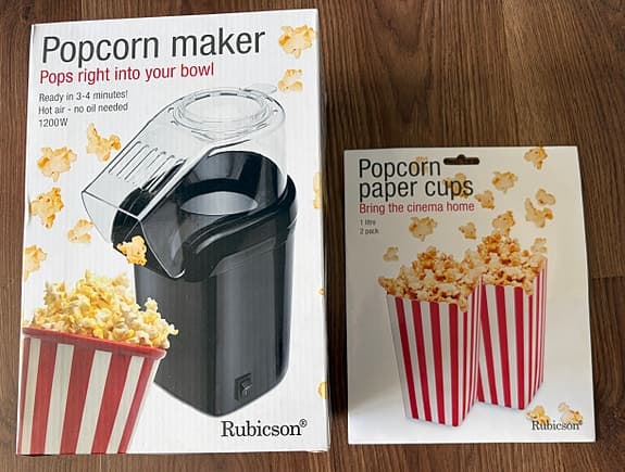 Rubicson popcorn maker