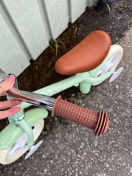 Stoy vintage springcykel pear 10”