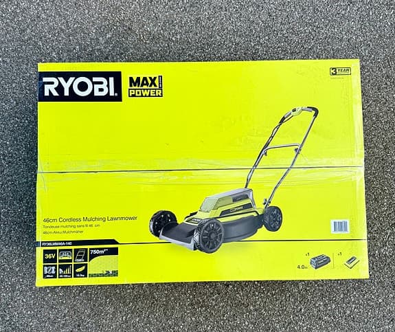 Ryobi Max Power RY36LMM46A-140 gräsklippare 36V