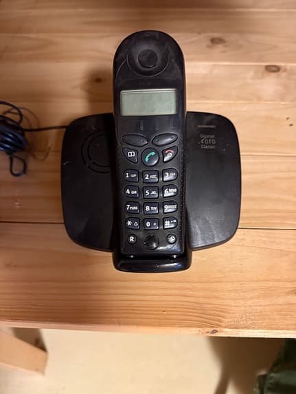 Siemens trådlös hemtelefon med basstation