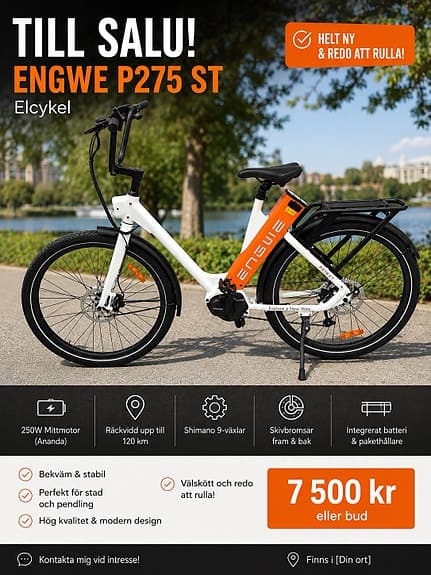 ENGWE P275 ST Elcykel