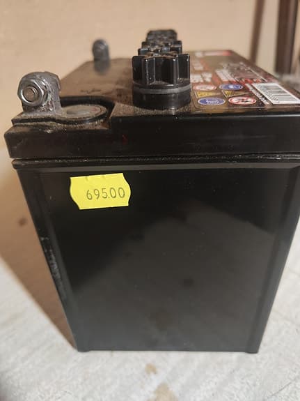 Batteri till gräsklippare. Nytt!