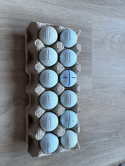 Golfbollar prov1