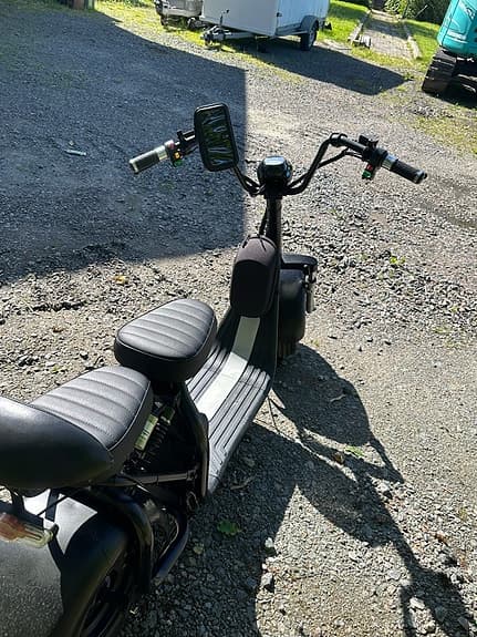 fatbike 2000w med dubbelsäte
