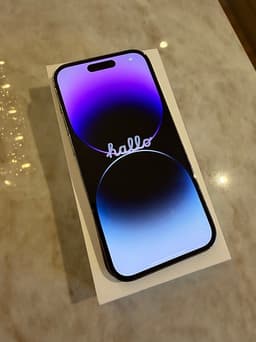 Apple iPhone 14 Pro 128 GB svart