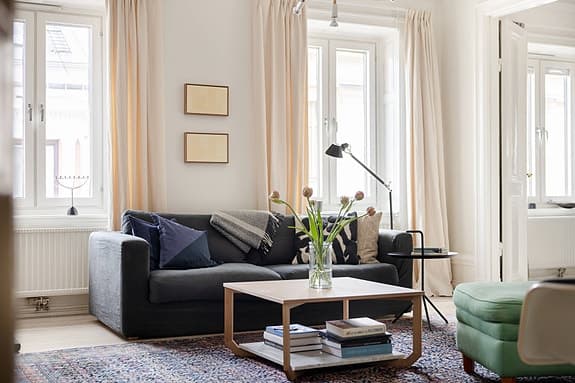 Linnegardiner måttsydda 10 längder - sekelskifte