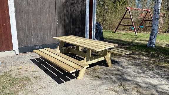 bänkbord / picknickbord