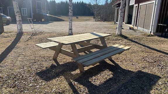 bänkbord / picknickbord