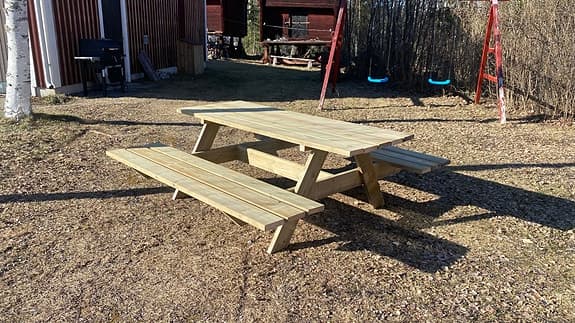 bänkbord / picknickbord