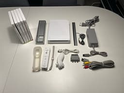 Nintendo Wii Komplett Paket – Testad & Klar att Spela – 5 Spel