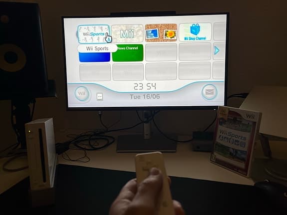Nintendo Wii Komplett Paket – Testad & Klar att Spela – 5 Spel