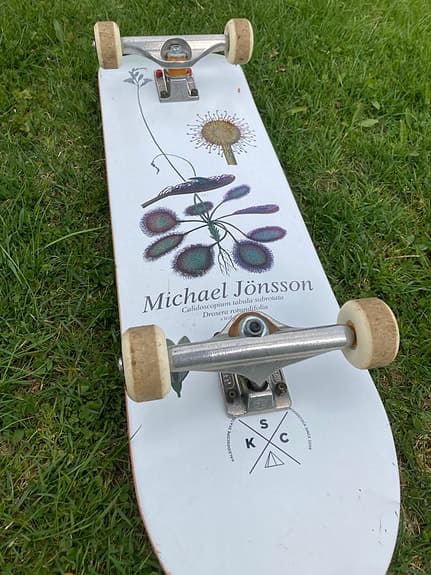 Michael Jönsson skateboard från Kaleidoscope komplett