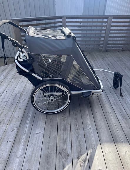 Cykelvagn North 13,5 Roadster+ inkl. promenadhjul