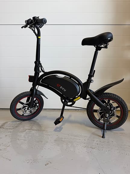 DYU Elcykel ihopfällbar