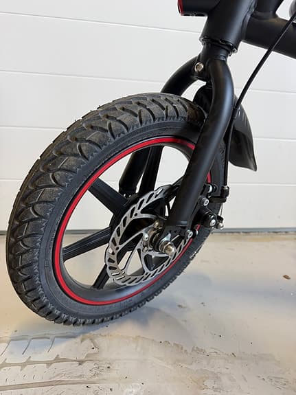 DYU Elcykel ihopfällbar