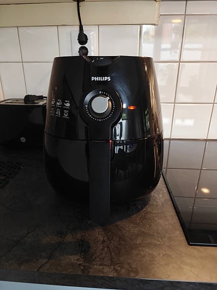 Philips Airfryer svart fritös