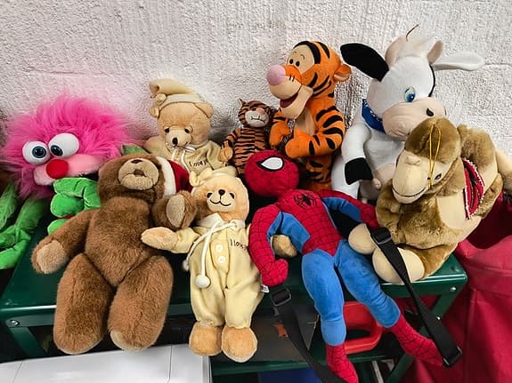 20 St Blandade gosedjur och mjukisdjur
