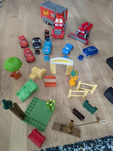 Mega Bloks Disney Cars leksaksbilar och lekset