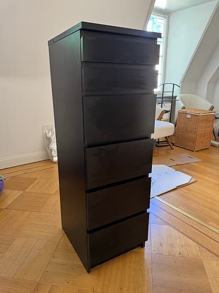 IKEA MALM hög byrå
