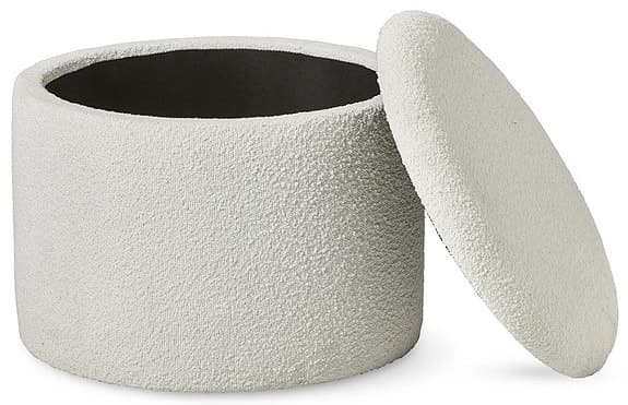 Beige pall med förvaring från Mio