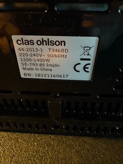 Brödrost Clas Ohlson
