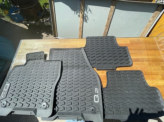 Gummimattor Audi Q2