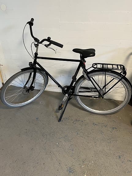 Skeppshult herrcykel stadscykel 28" M svart