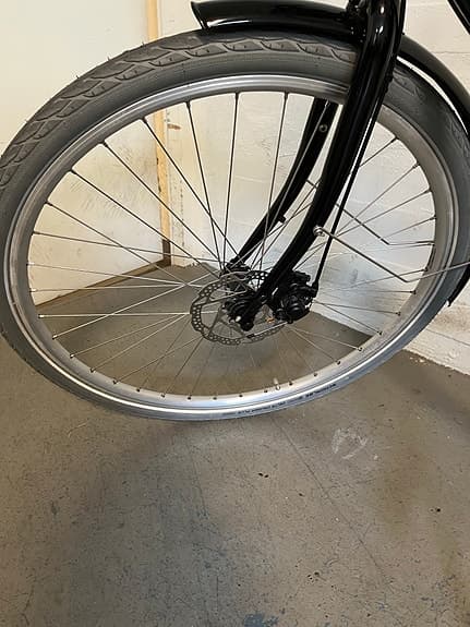 Skeppshult herrcykel stadscykel 28" M svart