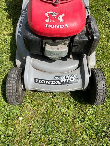 Honda HRB 476 självgående bensinklippare med uppsamlare
