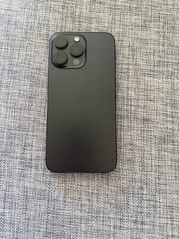 Apple iPhone 15 Pro Max 256 GB svart