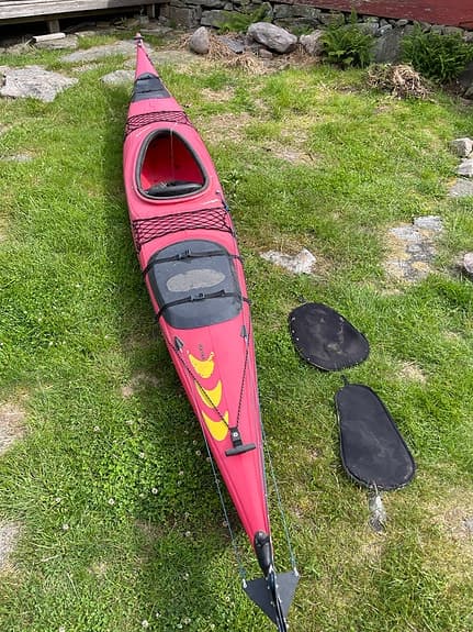 Röd Prijon Seayak (kajak)