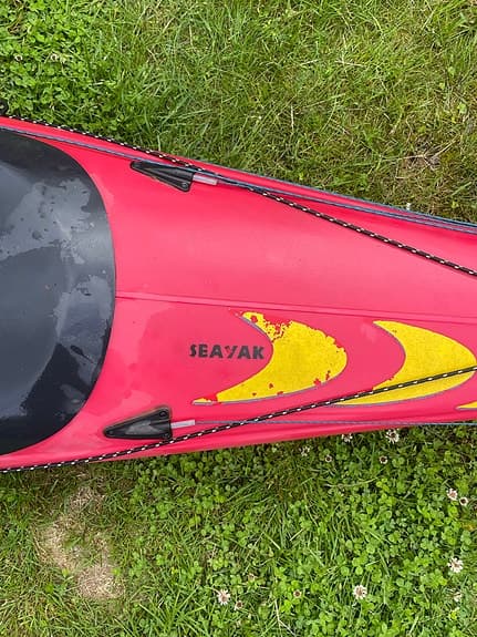 Röd Prijon Seayak (kajak)