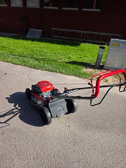 al-ko 51.0 spa  bensindriven gräsklippare röd