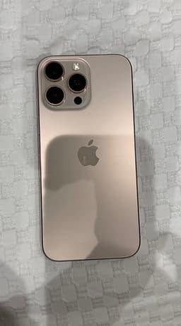 iPhone 16 PRO MAX 100% batterihälsa