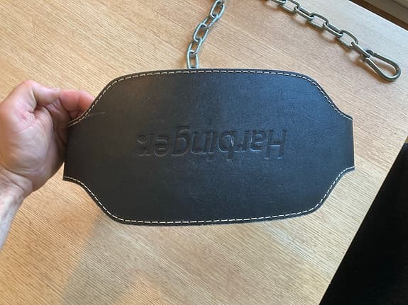 Harbinger dip/pull up viktbälte.