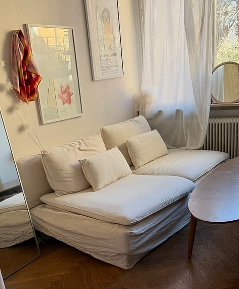 Prutbar! Ikea Söderhamn soffa + Bemz Klädsel