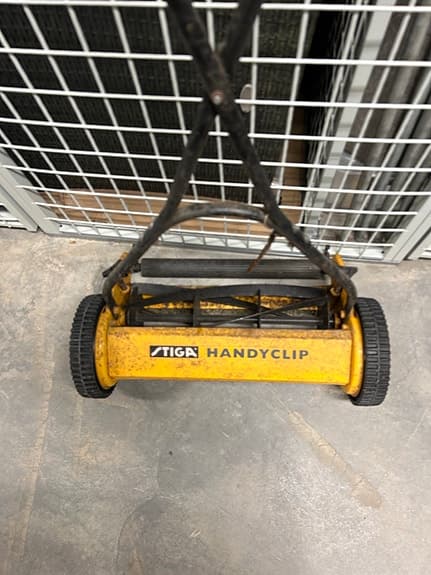Stiga Handyclip handgräsklippare gul