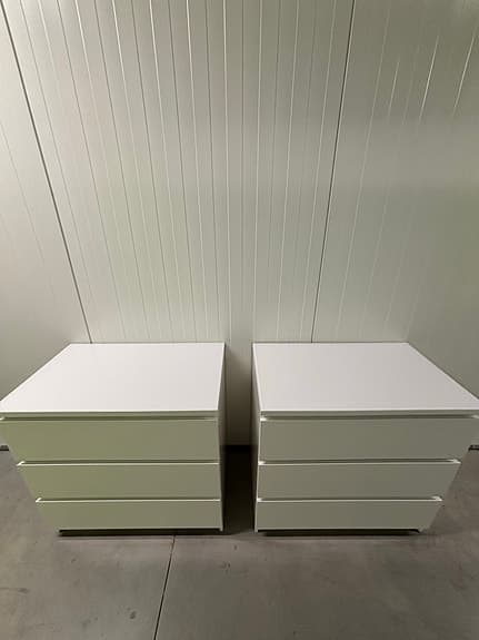 IKEA Malm byrå med 3 lådor