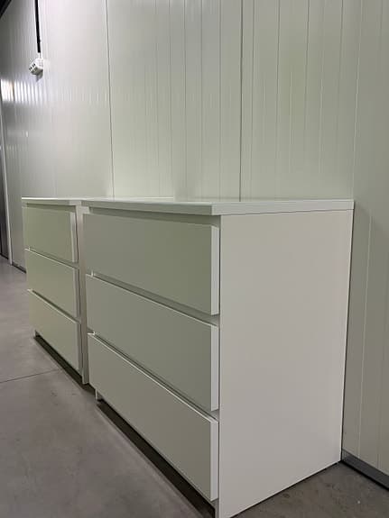 IKEA Malm byrå med 3 lådor
