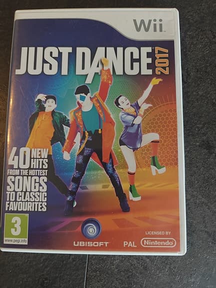 Nintendo Wii Just Dance 2017