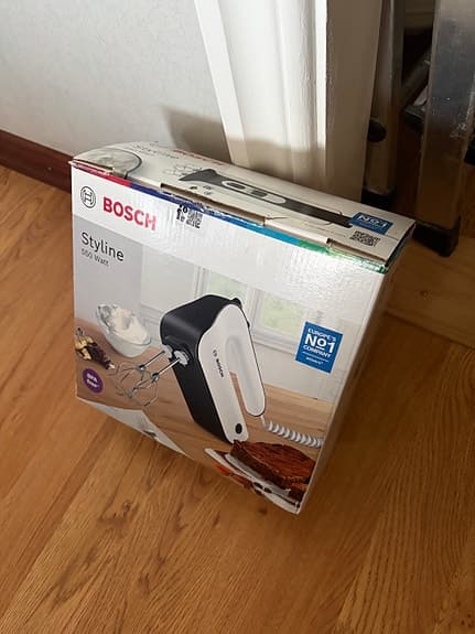 Bosch Styline elvisp 550W svart/vit