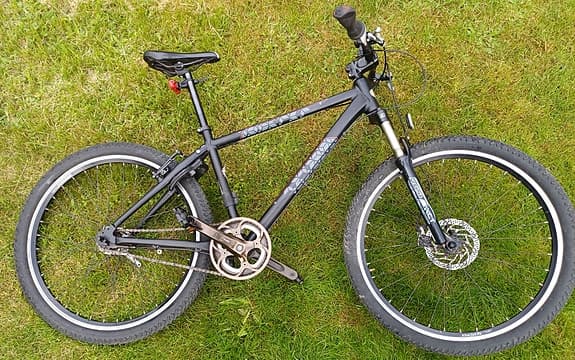 Crescent mountainbike 26", ram S/M, 7vxl m handbromsar o fotbroms